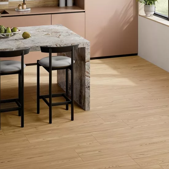 Carrelage 30x120 Honey Wood Larice Nat Rectifié - vue d’ambiance 3