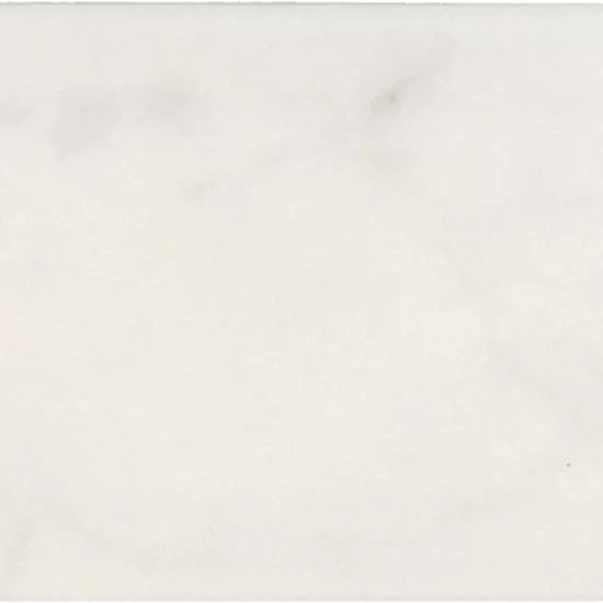 Carrelage Carrara Metro Mat 7,5x30 cm - vue de face du carreau