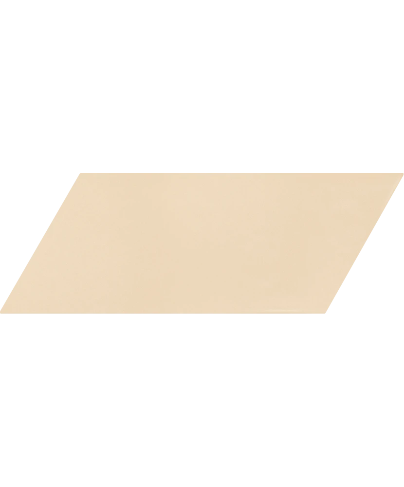 Carrelage Chevron Crema Mate Gauche 9x20,5 cm - détail du carreau