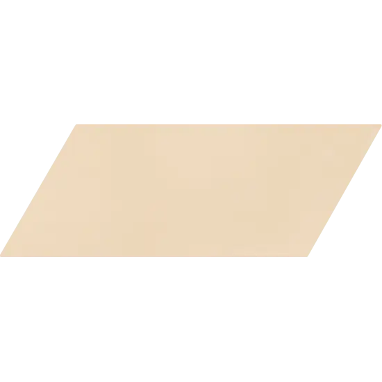 Chevron Crema Mate Izquierdo 9x20.5 cm - carrelage NAIS