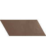 Carrelage Chevron Marron Mate Droit 9x20,5 cm - détail du carreau