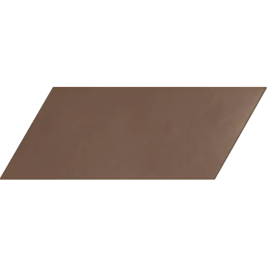 Chevron Marron Mate Izquierdo 9x20.5 cm - carrelage NAIS