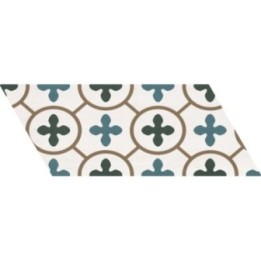 Chevron Patchwork Color Derecho 9x20.5 cm - carrelage NAIS