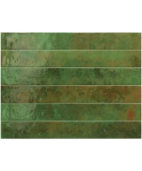 Carrelage Bali Green 5x40 cm - détail du carreau 2