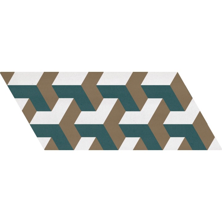Chevron Patchwork Color Derecho 9x20.5 cm - carrelage NAIS - image 3