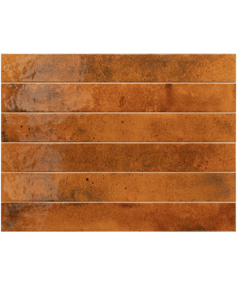 Carrelage Bali Ginger 5x40 cm - détail du carreau 2