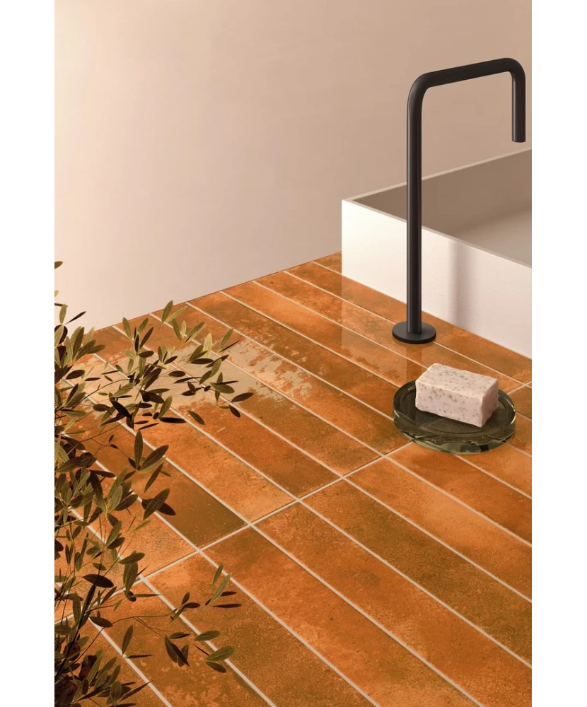 Carrelage Bali Ginger 5x40 cm - vue d’ambiance