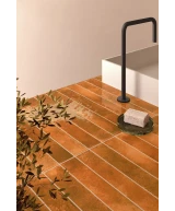 Carrelage Bali Ginger 5x40 cm - vue d’ambiance