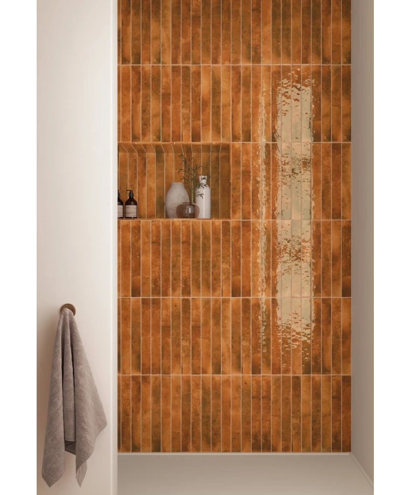 Carrelage Bali Ginger 5x40 cm - vue d’ambiance 2