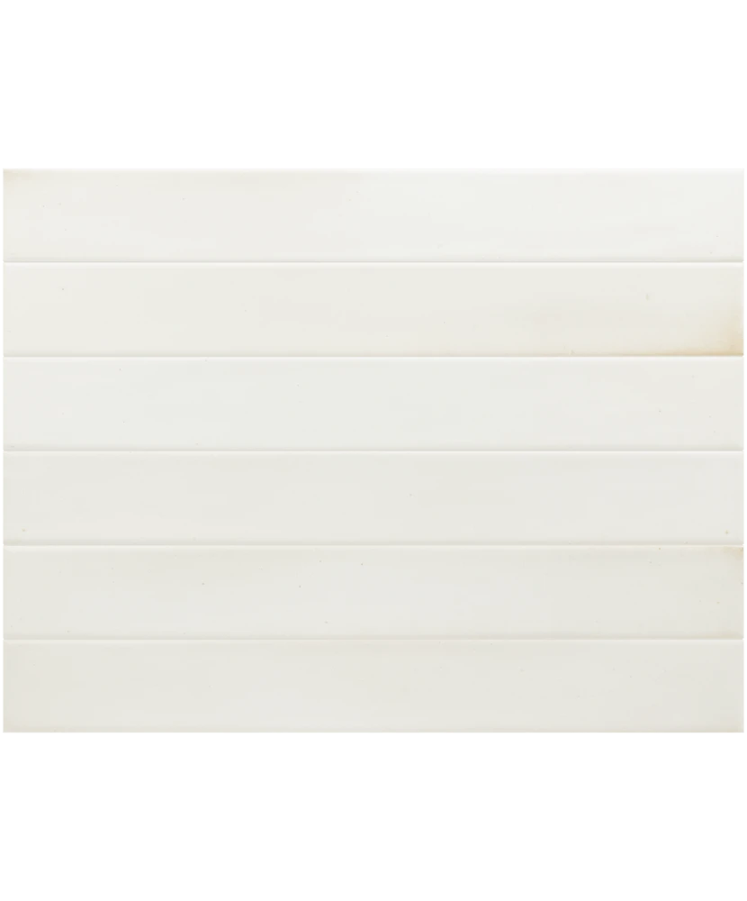 Carrelage Massimo White 5x40 cm - détail du carreau 2