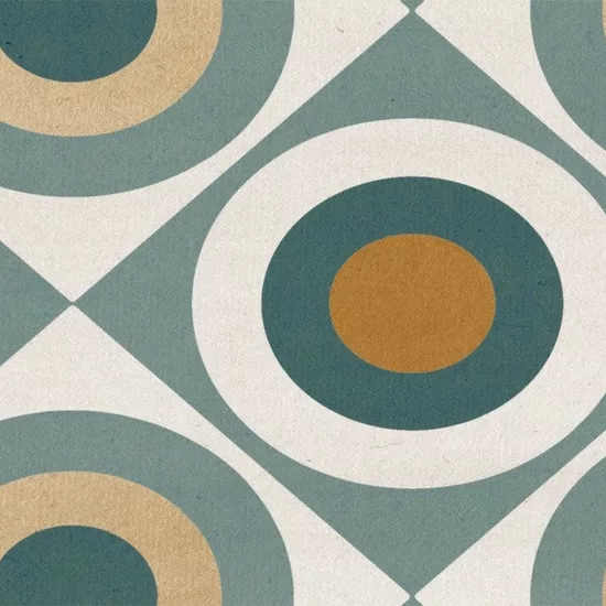 Carrelage Chevron Patchwork Color Droit 9x20,5 cm - détail du carreau 6