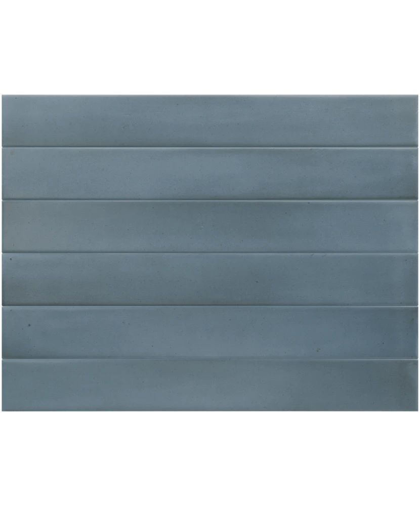 Carrelage Massimo Smoke Blue 5x40 cm - détail du carreau 2