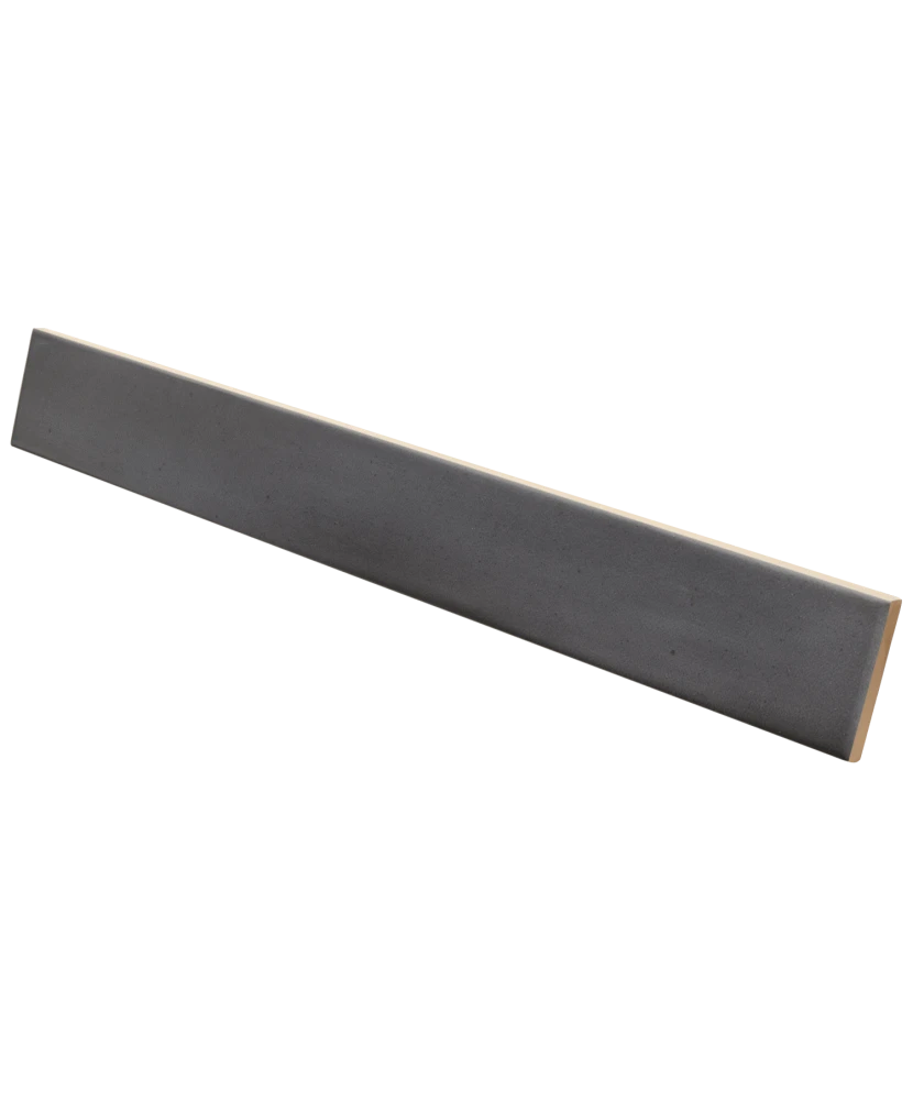 Carrelage Massimo Dark Black 5x40 cm - détail du carreau