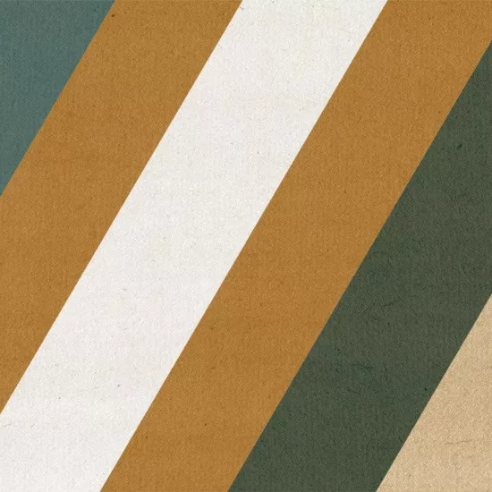 Carrelage Chevron Patchwork Color Droit 9x20,5 cm - détail du carreau 8