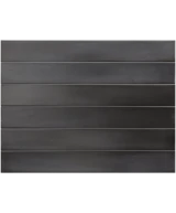 Carrelage Massimo Dark Black 5x40 cm - détail du carreau 2