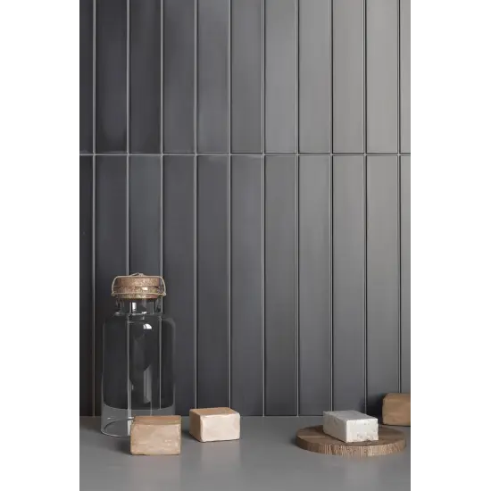 Massimo Dark Black 5x40 cm - carrelage NAIS - image 4