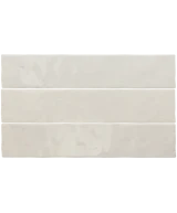 Carrelage Menorca White 6,5x32,8 cm - détail du carreau 2