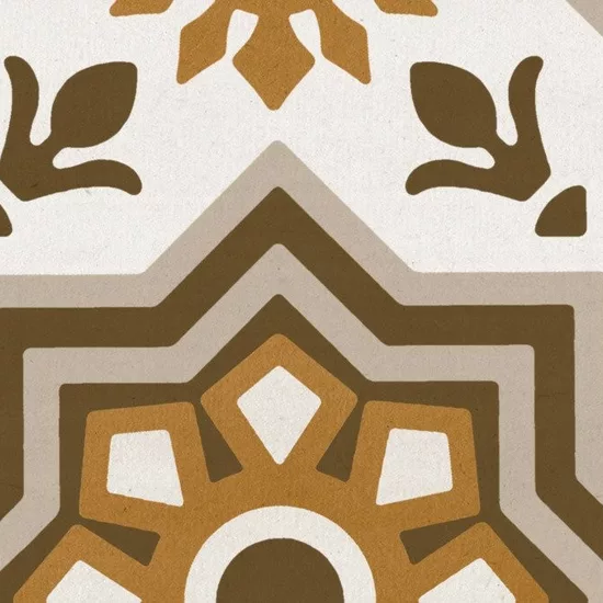 Carrelage Chevron Patchwork Color Droit 9x20,5 cm - détail du carreau 11