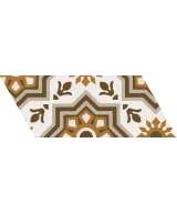 Carrelage Chevron Patchwork Color Droit 9x20,5 cm - détail du carreau 11