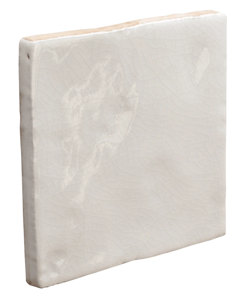 Carrelage Menorca White 10x10 cm - détail du carreau
