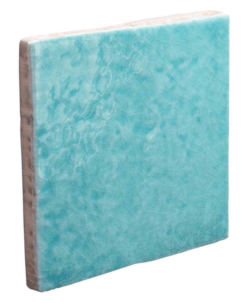 Carrelage Menorca Aqua 10x10 cm - détail du carreau
