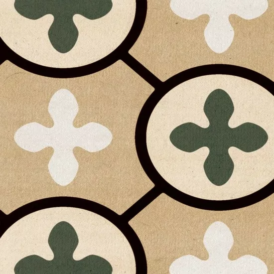 Carrelage Chevron Patchwork Color Droit 9x20,5 cm - détail du carreau 13