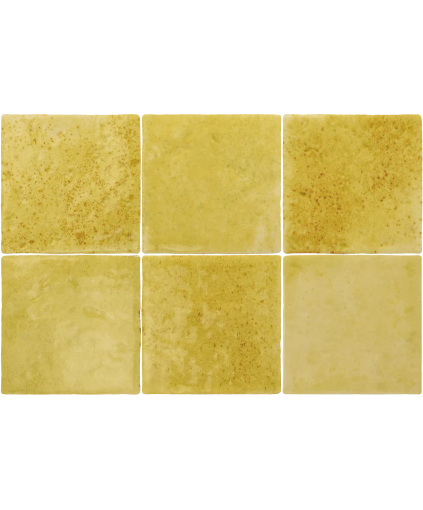 Carrelage Menorca Lime 10x10 cm - détail du carreau 2