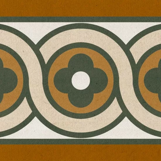 Carrelage Chevron Patchwork Color Droit 9x20,5 cm - détail du carreau 15