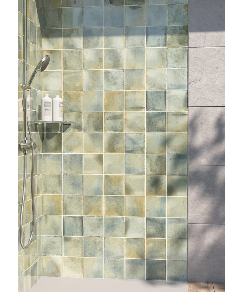 Carrelage Spa&Pools Celadon 15x15 cm - vue d’ambiance 2