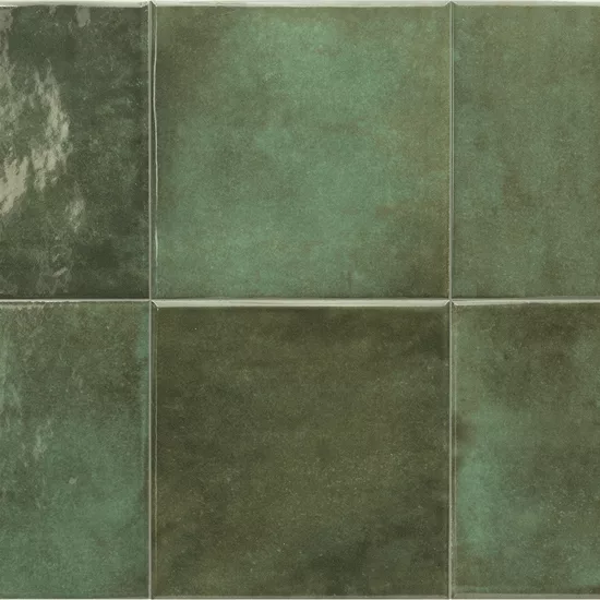 Carrelage Spa&Pools Moss Green 15x15 cm - détail du carreau 2
