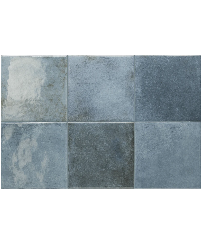 Carrelage Spa&Pools Colonial Blue 15x15 cm - détail du carreau 2