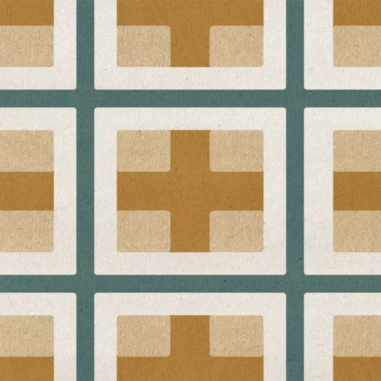 Carrelage Chevron Patchwork Color Droit 9x20,5 cm - détail du carreau 18