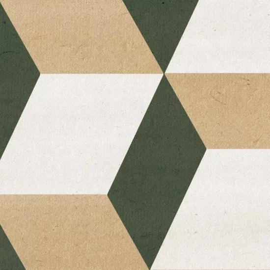 Carrelage Chevron Patchwork Color Droit 9x20,5 cm - détail du carreau 19