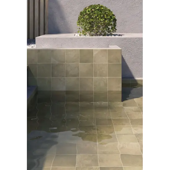 Carrelage Spa&Pools Jungle Mat 15x15 cm - mise en situation