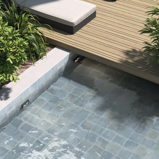 Carrelage Spa&Pools Sea Mat 15x15 cm - vue d’ambiance 2