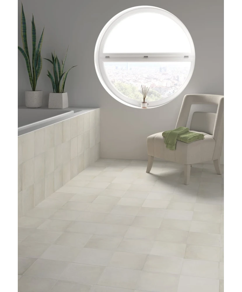 Carrelage Ares Blanco 20x20 cm - vue d’ambiance 2