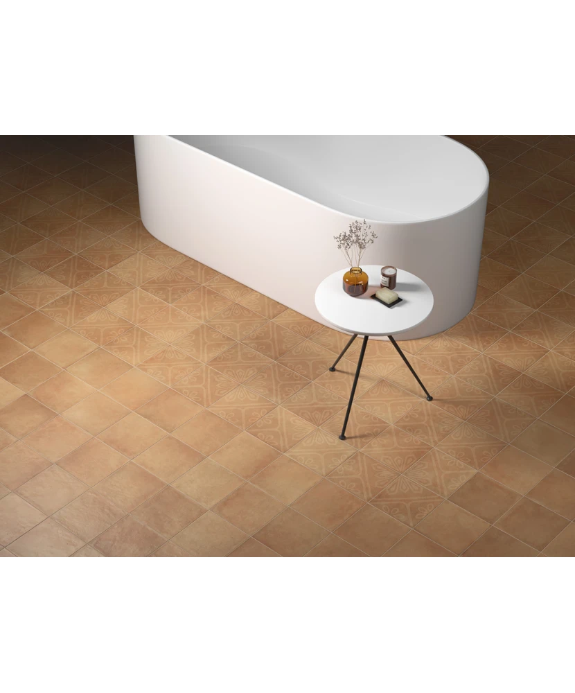 Carrelage Ares Cotto 20x20 cm - vue d’ambiance