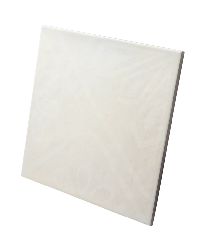 Carrelage Ares Decor Blanco 20x20 cm - détail du carreau