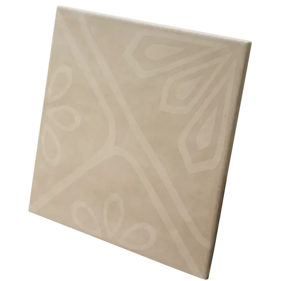 Carrelage Ares Decor Taupe 20x20 cm - détail du carreau