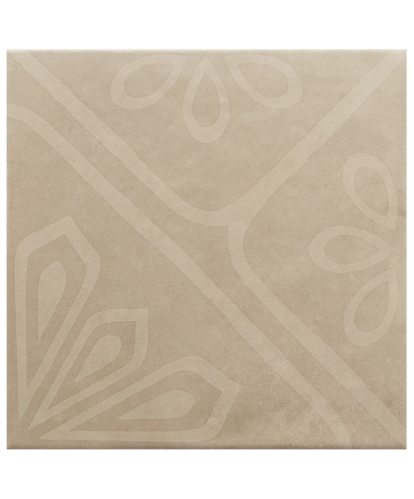 Carrelage Ares Decor Taupe 20x20 cm - détail du carreau 3