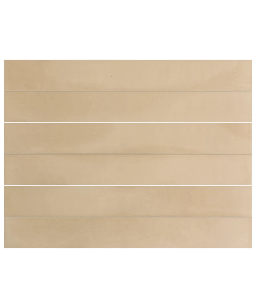 Carrelage Corsica Golden Clay 5x40 cm - détail du carreau 2