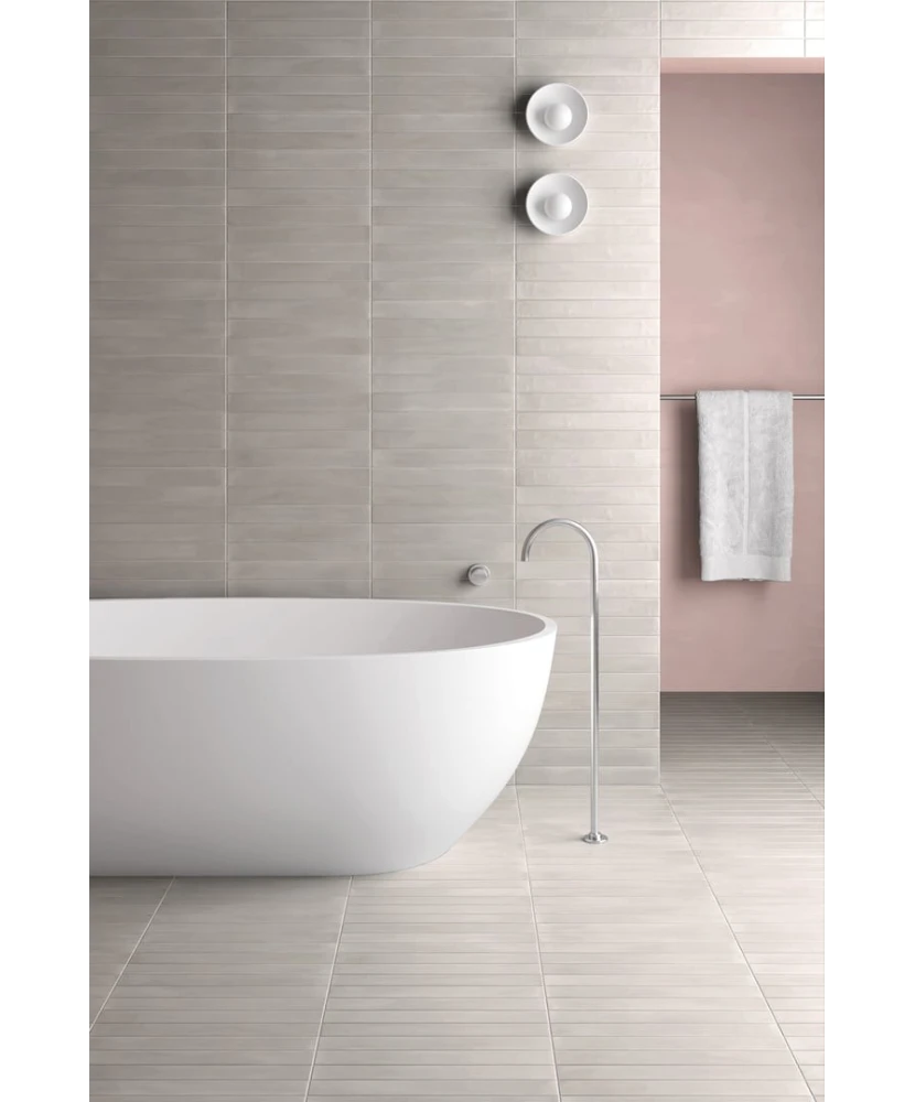 Carrelage Corsica Cloudstone 5x40 cm - vue d’ambiance