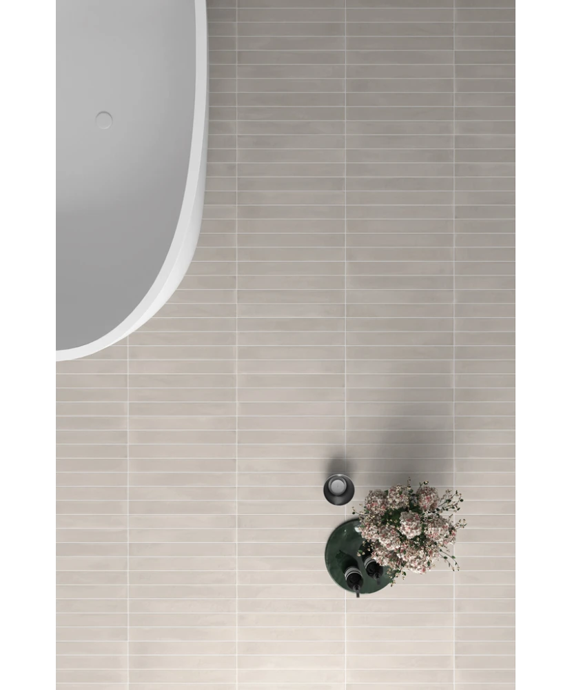 Carrelage Corsica Cloudstone 5x40 cm - vue d’ambiance 2