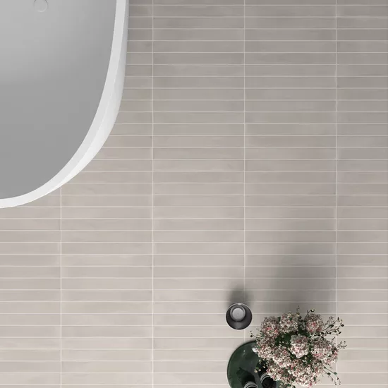 Carrelage Corsica Cloudstone 5x40 cm - vue d’ambiance 2