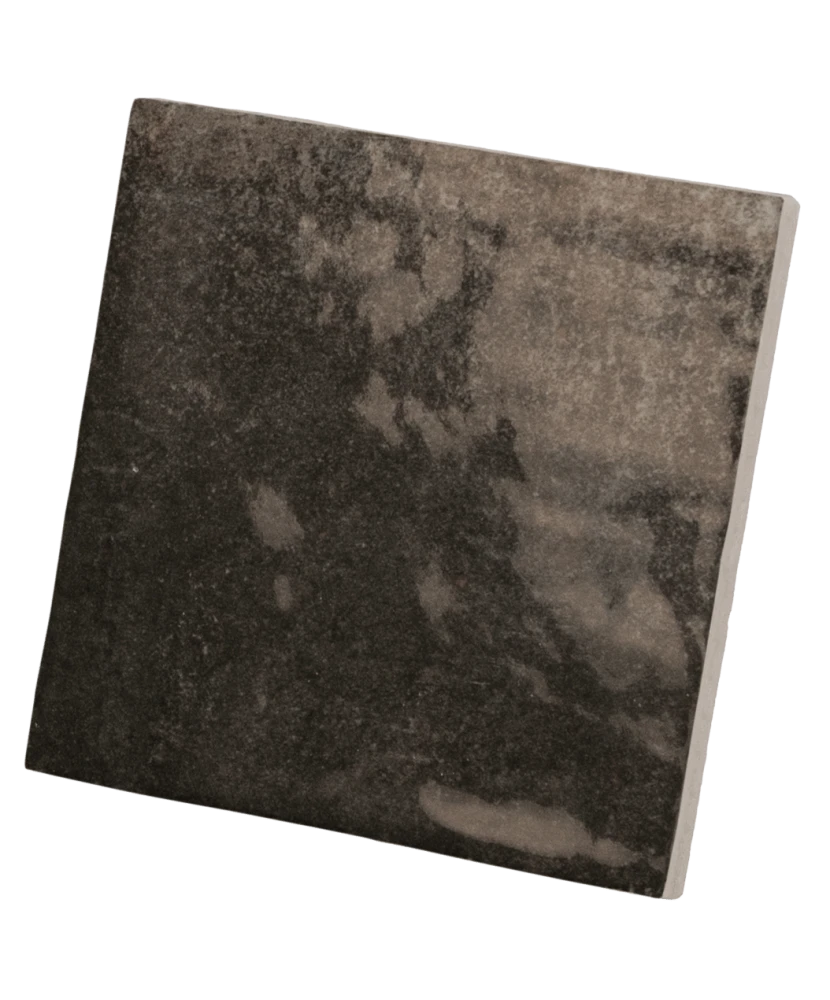 Carrelage Verticale Soot 10x10 cm - détail du carreau