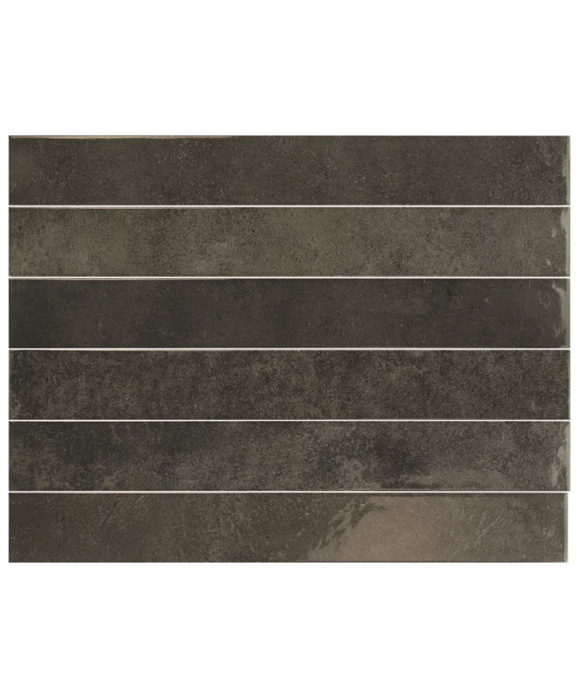 Carrelage Verticale Soot 5x40 cm - détail du carreau 2