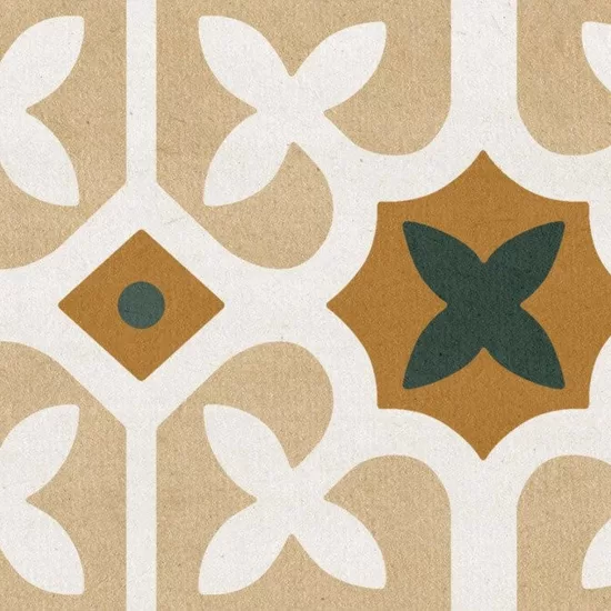 Carrelage Chevron Patchwork Color Gauche 9x20,5 cm - détail du carreau 7