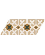 Carrelage Chevron Patchwork Color Gauche 9x20,5 cm - détail du carreau 7