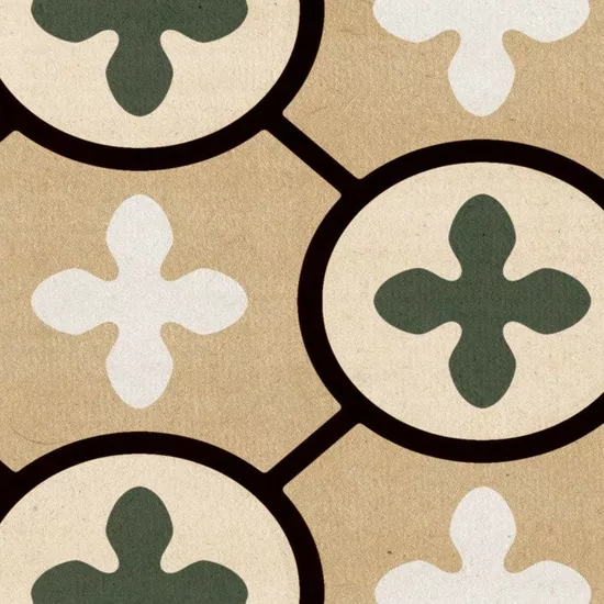 Carrelage Chevron Patchwork Color Gauche 9x20,5 cm - détail du carreau 8