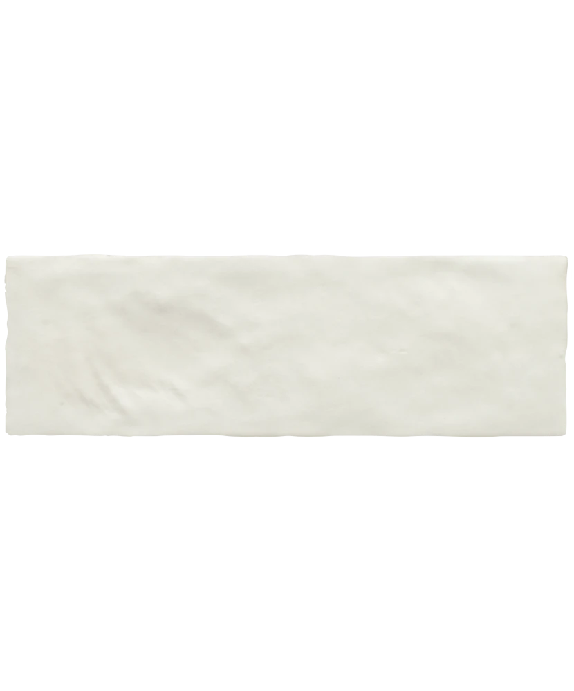 Carrelage Sabbia Silica White 6,5x20 cm - détail du carreau 3